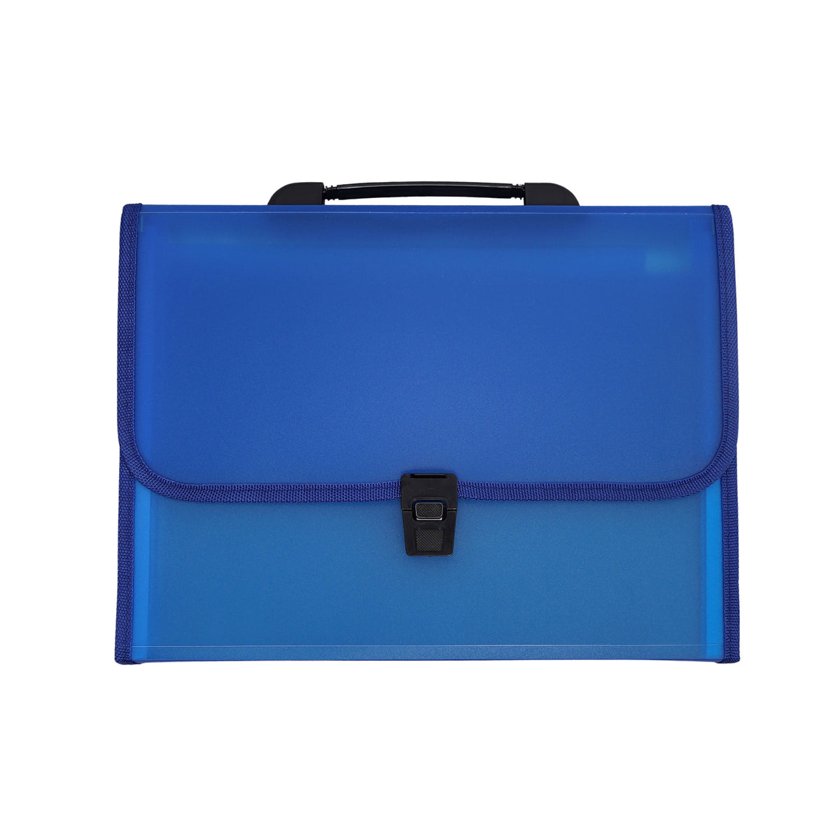 Fächermappe A4 (mit 12 Fächern/ Farbe blau/ ungefüllt)