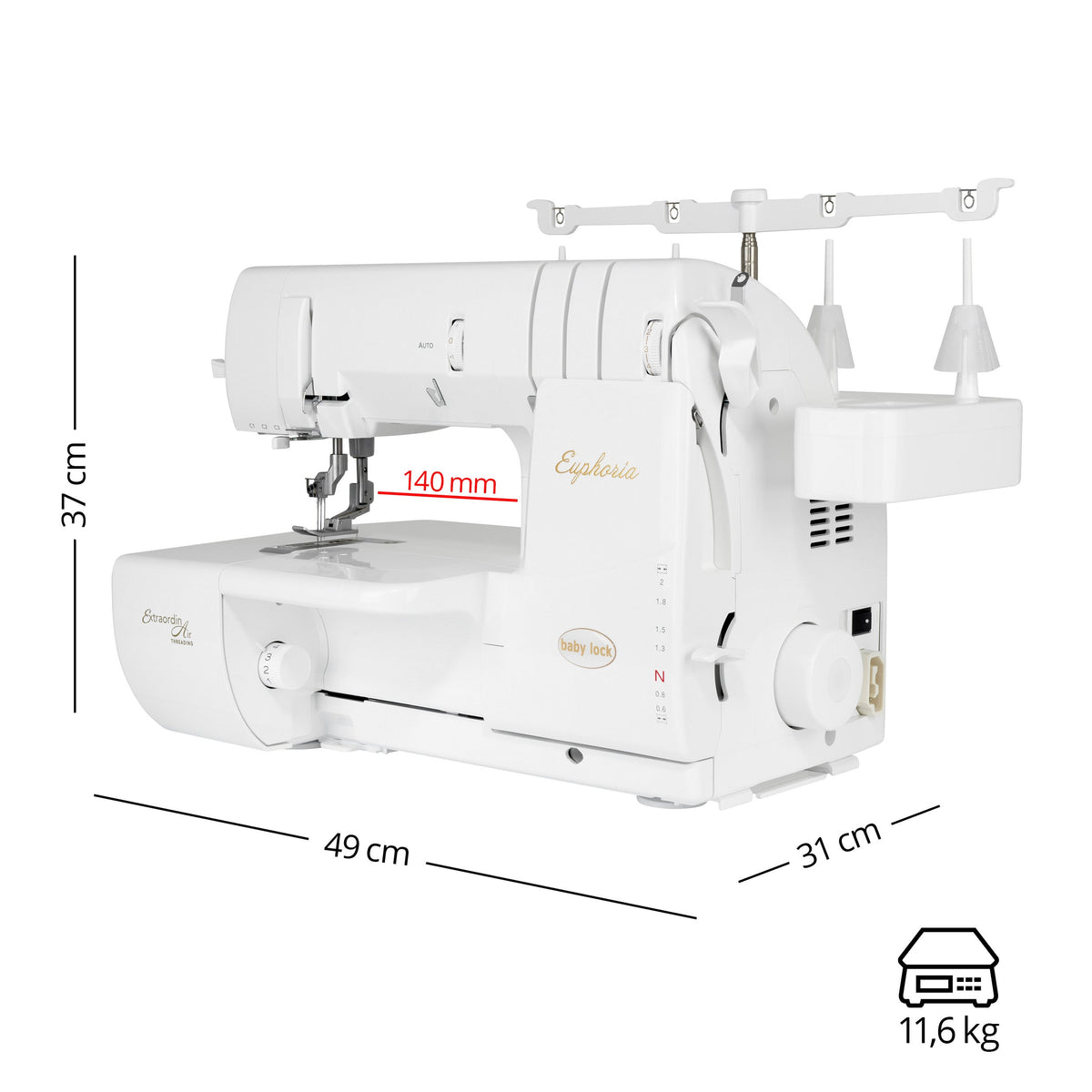 Baby Lock Euphoria Coverstitch Gebrauchtmodell