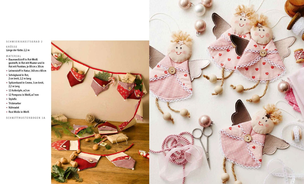 Topp Mein weihnachtliches Nähzimmer