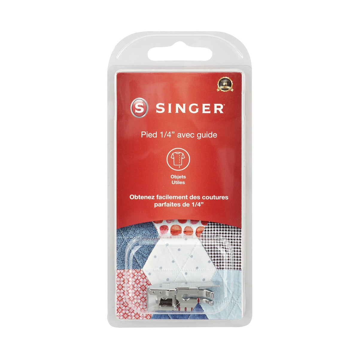 Singer 1/4 Patchworkfuß mit Führung