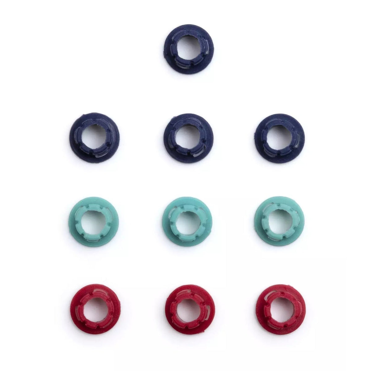 Prym Vario Inlays für Vario-Zange (10 St./ 3 Farben)