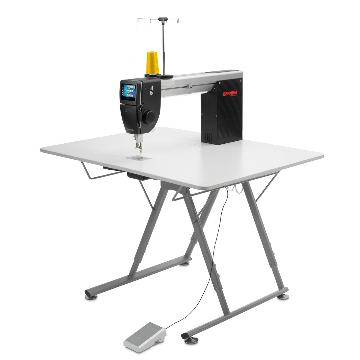Bernina Q 20 Langarm Quiltmaschine mit Falttisch