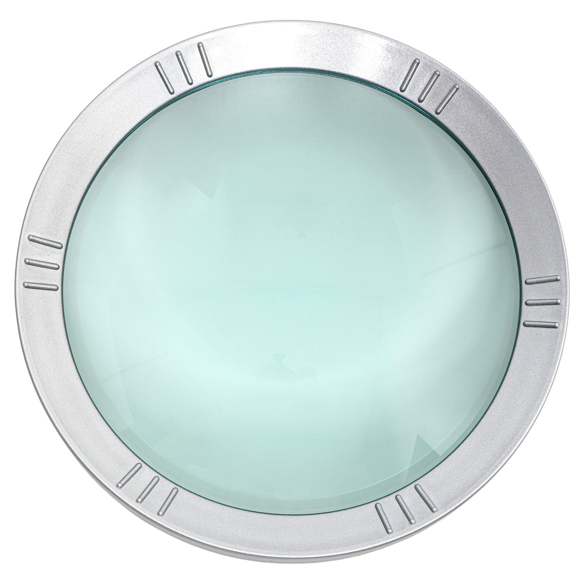 Semplix Echtglas Linse für Lupenlampe #10025077 silber (127 mm/ 8 Dioptrin)