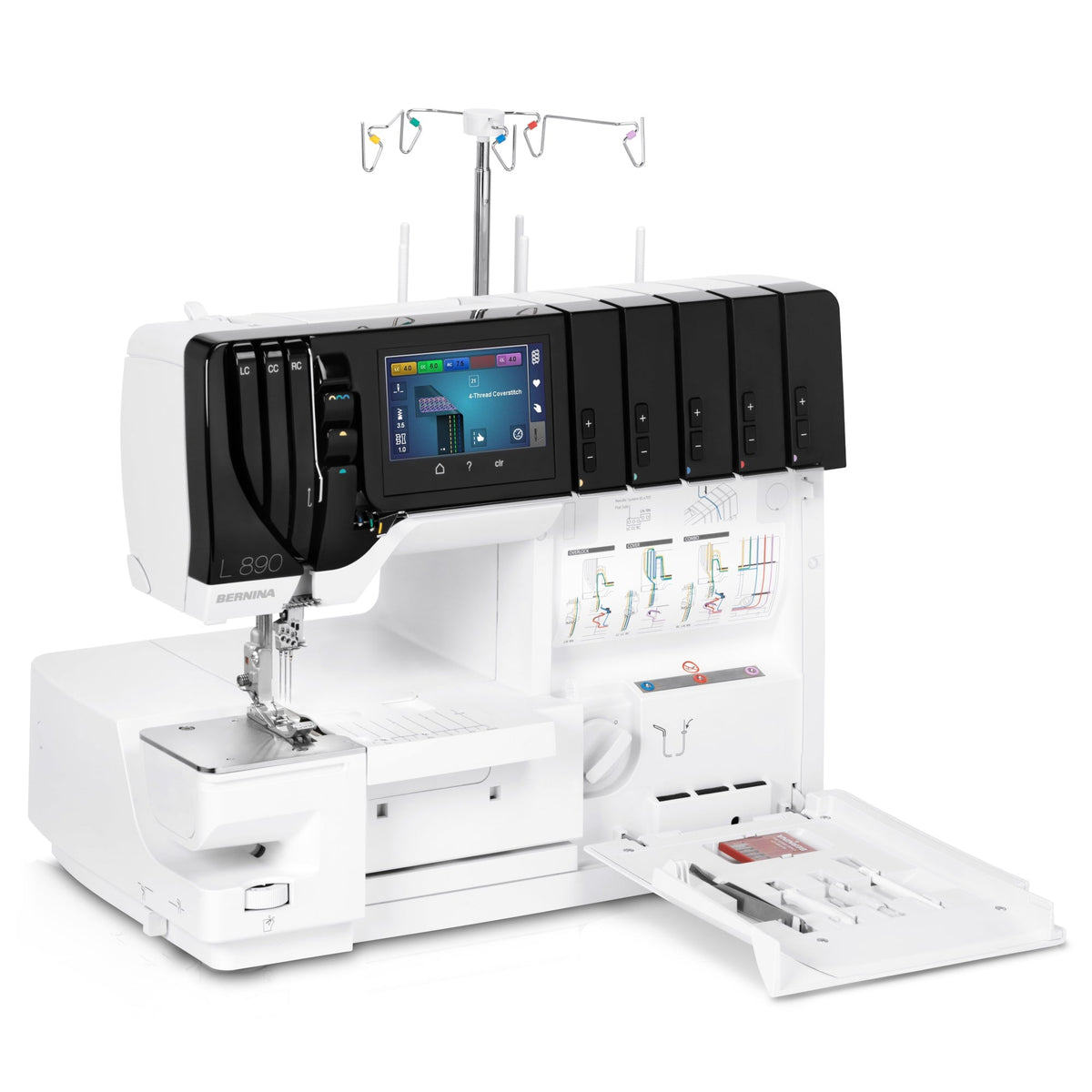 Bernina L 890 Overlock / Coverstitch-Combo Versandrückläufer