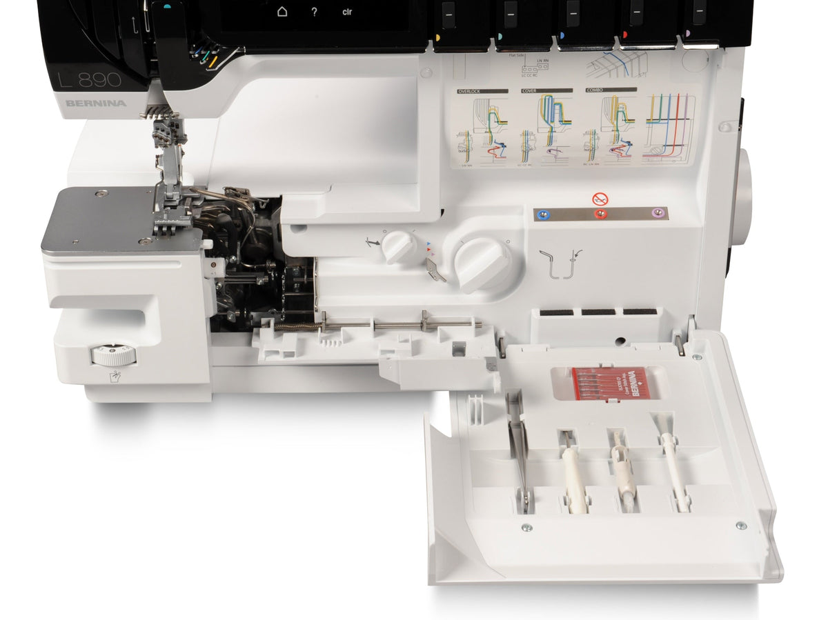 Bernina L 890 Overlock / Coverstitch-Combo Versandrückläufer