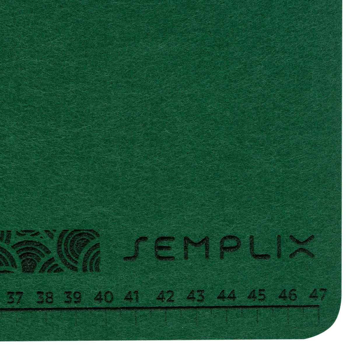 Semplix Nähmaschinenunterlage (grün/ ca. 32 x 49 cm)
