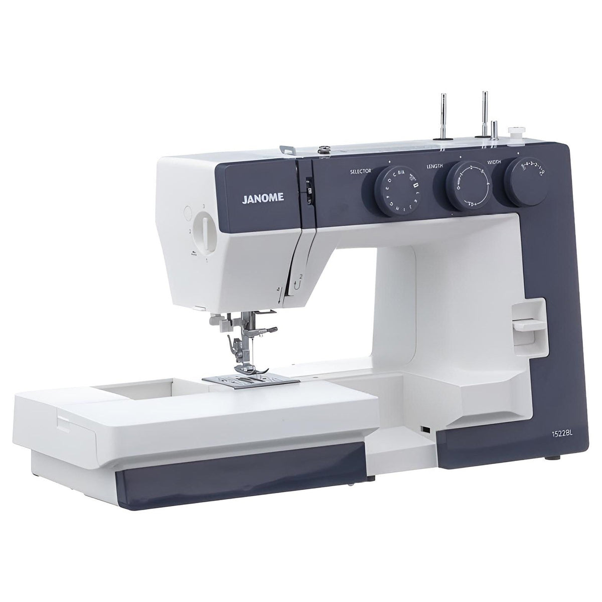 Janome 1522BL Mechanische Nähmaschine (blau)