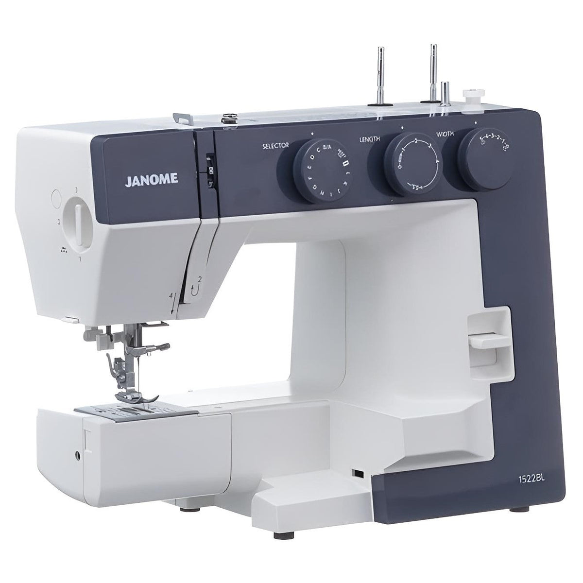 Janome 1522BL Mechanische Nähmaschine (blau)