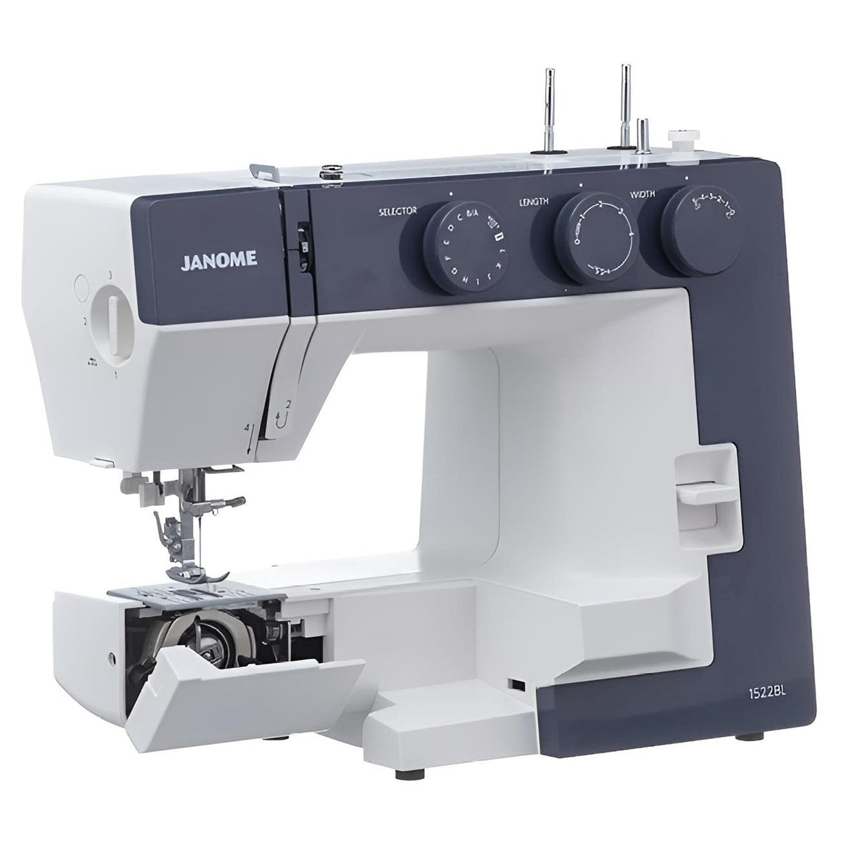 Janome 1522BL Mechanische Nähmaschine (blau)