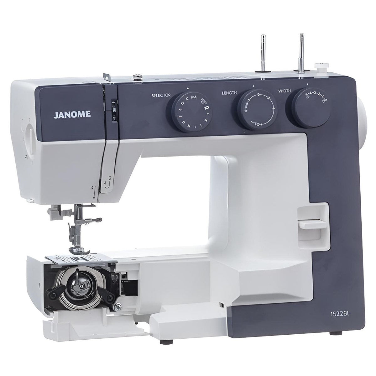 Janome 1522BL Mechanische Nähmaschine (blau)