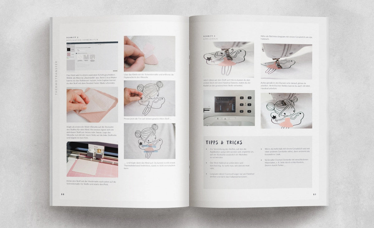 Plotter 1x1 Softcover Buch - Workshop für den Einstieg mit dem Cricut Plotter