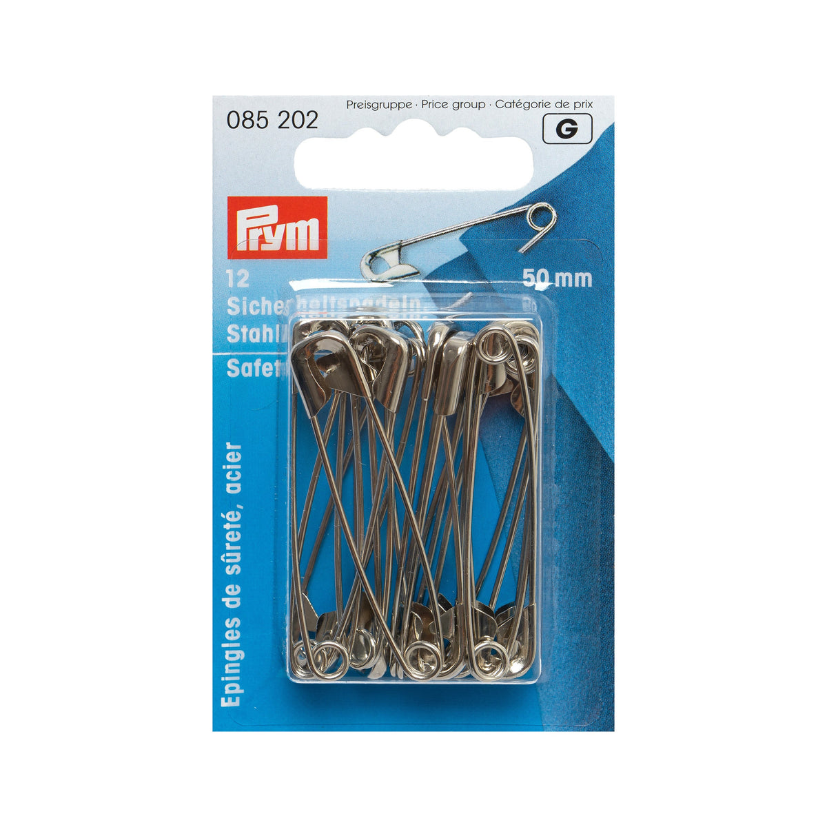Prym Sicherheitsnadeln (50 mm/ 12 St.)