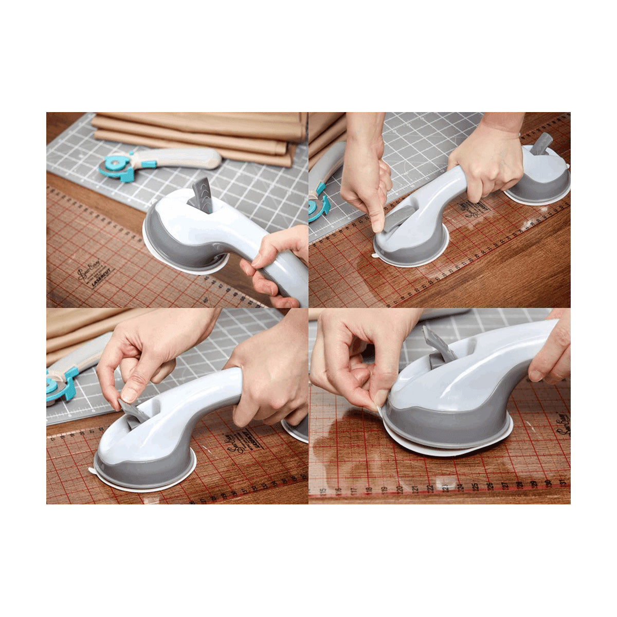 Sew Easy Ruler Grip -  Linealgriff (mit 2 starken Saugnäpfen)