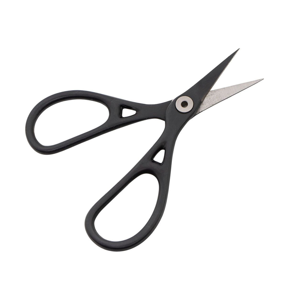PREMAX Stickschere Ringlock PTFE Gleitbeschichtung gerade (9,5 cm/ schwarz)
