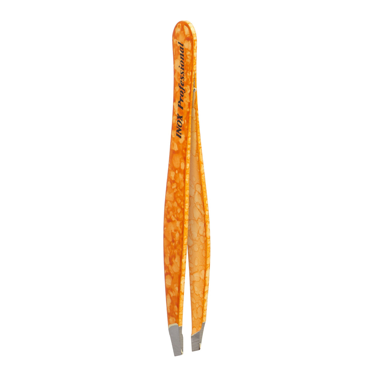 Pinzette INOX Professional (9 cm/ orange/ stabil)