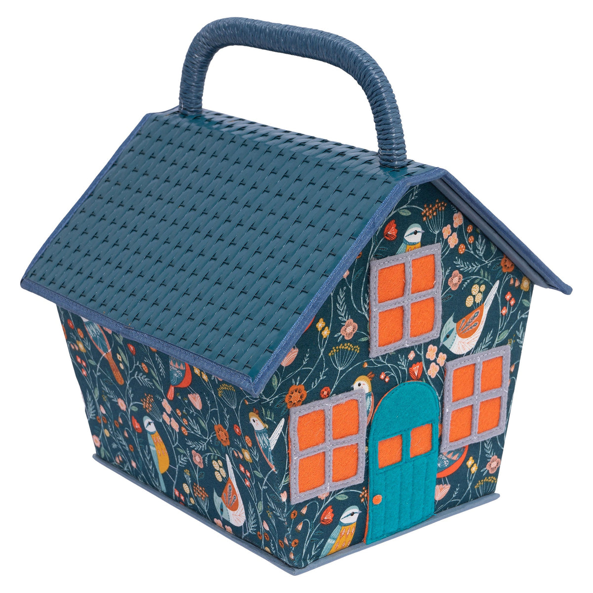 Nähkorb von Hobby Gift Vogelhaus Aviary (L / 21,5 x 22,5 x 26 cm)
