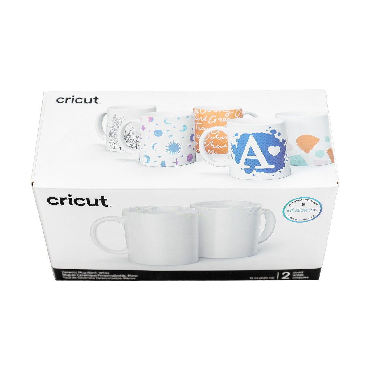 Cricut Sublimationstassen (340ml/ 2er Set)