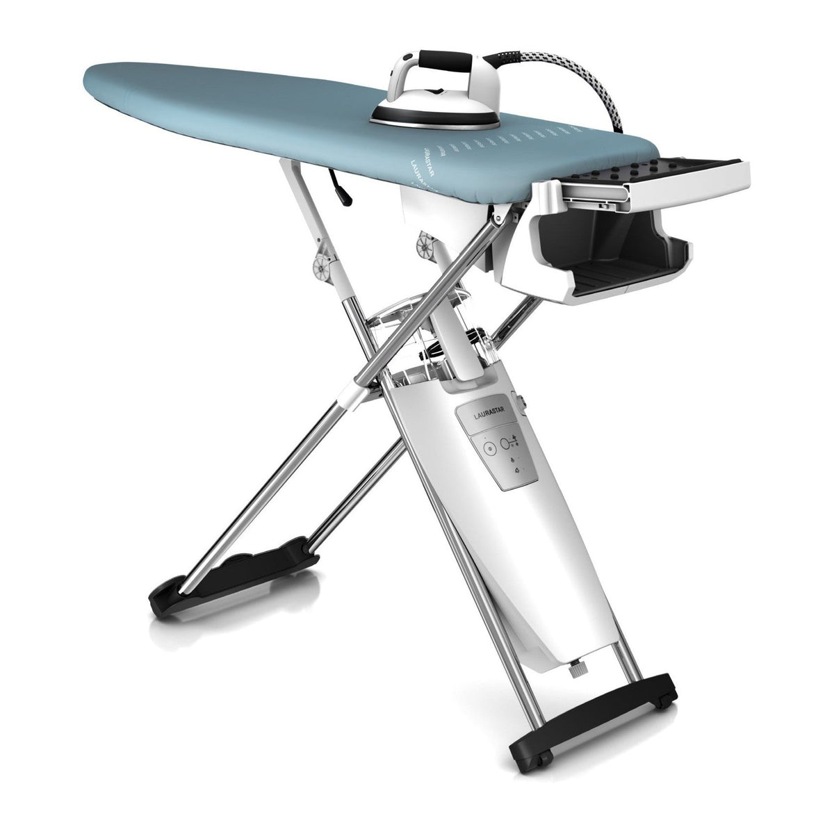 Laurastar S PURE Dampfdruck - Bügelsystem (Pearl Blue)