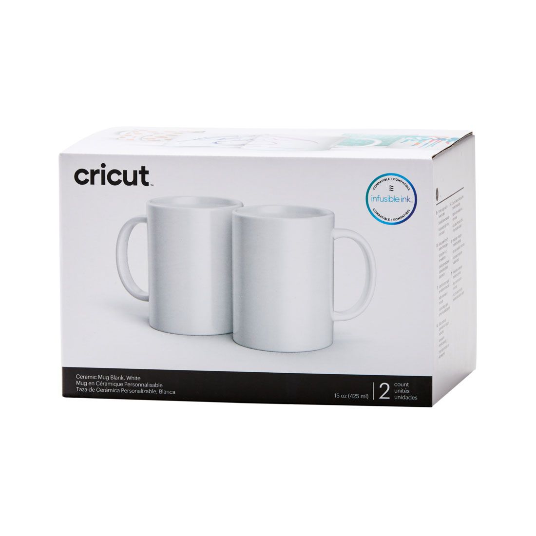 Cricut Sublimationstassen (425ml/ 2er Set)