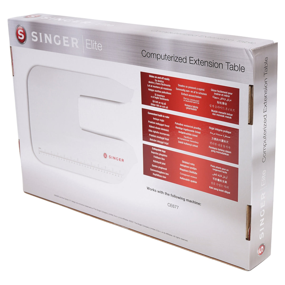 Singer Elite Anschiebetisch CE677