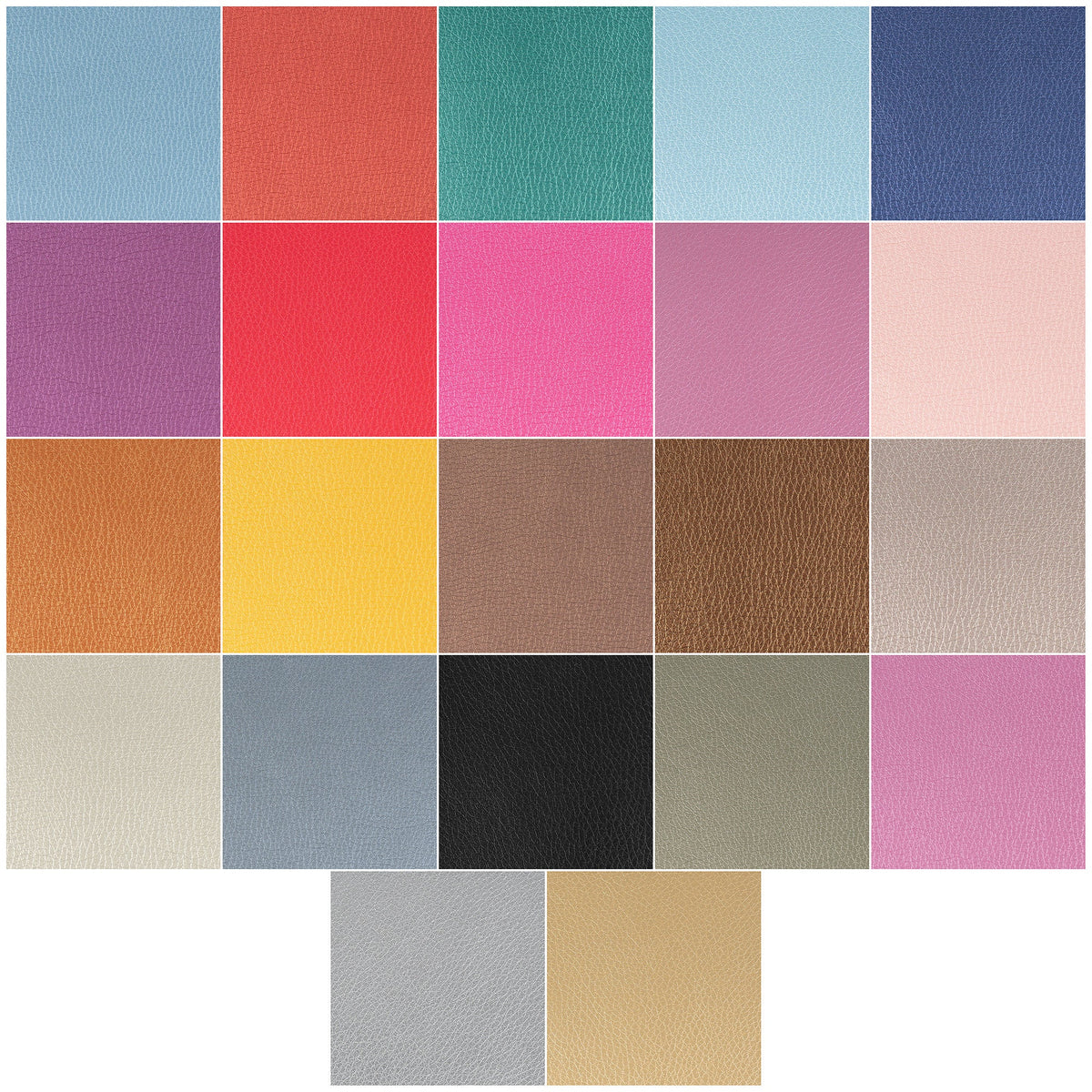 Kunstleder (0,60 m x 1,40 m/ verschiedene Farben)