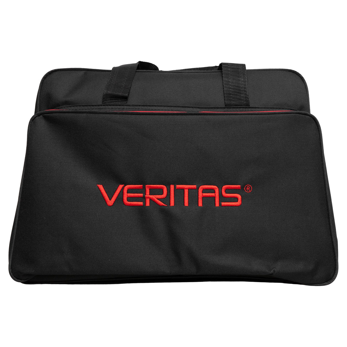 Veritas Nähmaschinentasche (schwarz/ rot)