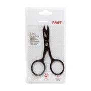 Pfaff gebogene Stickschere Mikrospitze (10,2 cm/ 4"/ schwarz)