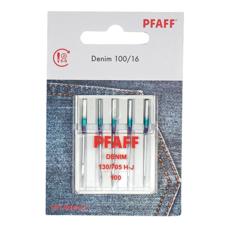 Pfaff Jeansnadel Stärke 100/ System 130/ 705H-J/ 5 Nadeln