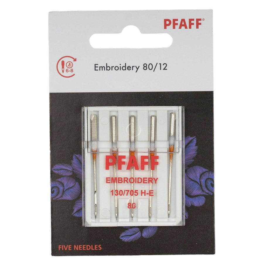 Pfaff Embroidery-Nadel Stärke 80/ System 130/ 705 H-E/ 5 Nadeln