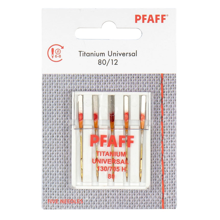 Pfaff Titanium Universalnadel Stärke 80/ System 130/ 705 H/ 5 Nadeln