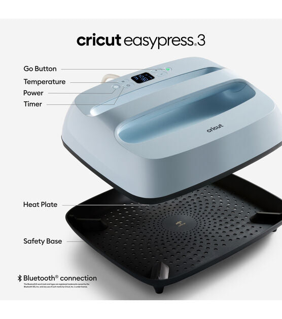 Cricut EasyPress 3 Transferpresse (30 cm x 25 cm)