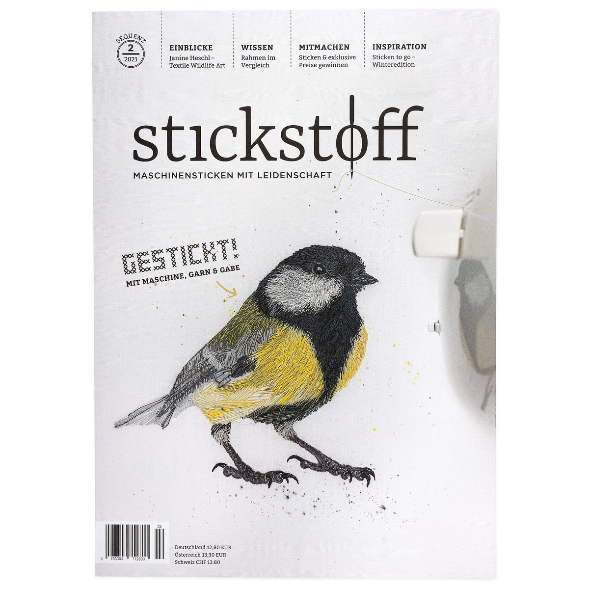 Magazin Stickstoff SEQUENZ 2 - Maschinensticken mit Leidenschaft
