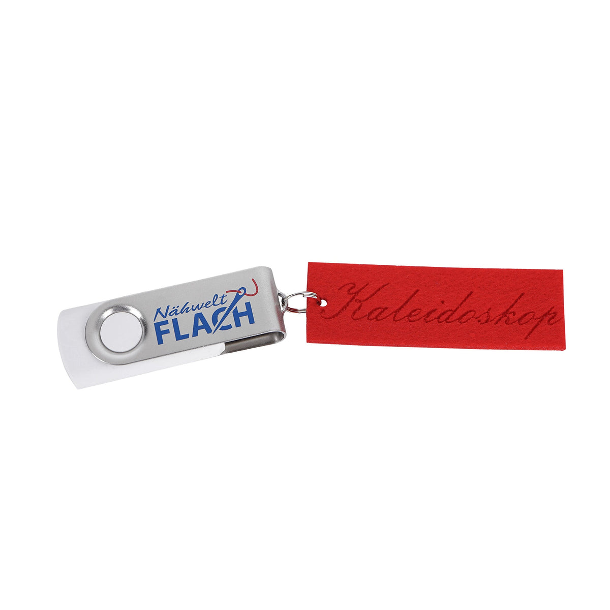 Nähwelt Flach Stickmuster USB "Kaleidoskop pur Silk" (27 Stickmuster)