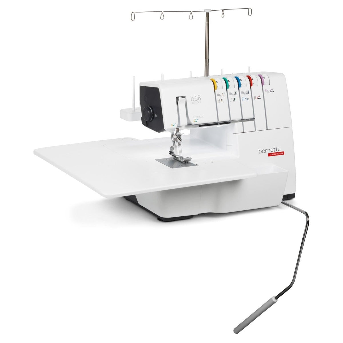 Bernette 68 Airlock Overlock-/Coverstich-Combo mit Lufteinfädelung