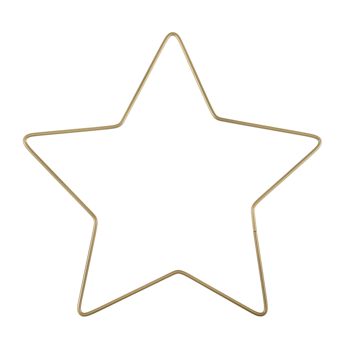 Metallring Stern (Gold/ 20 cm)