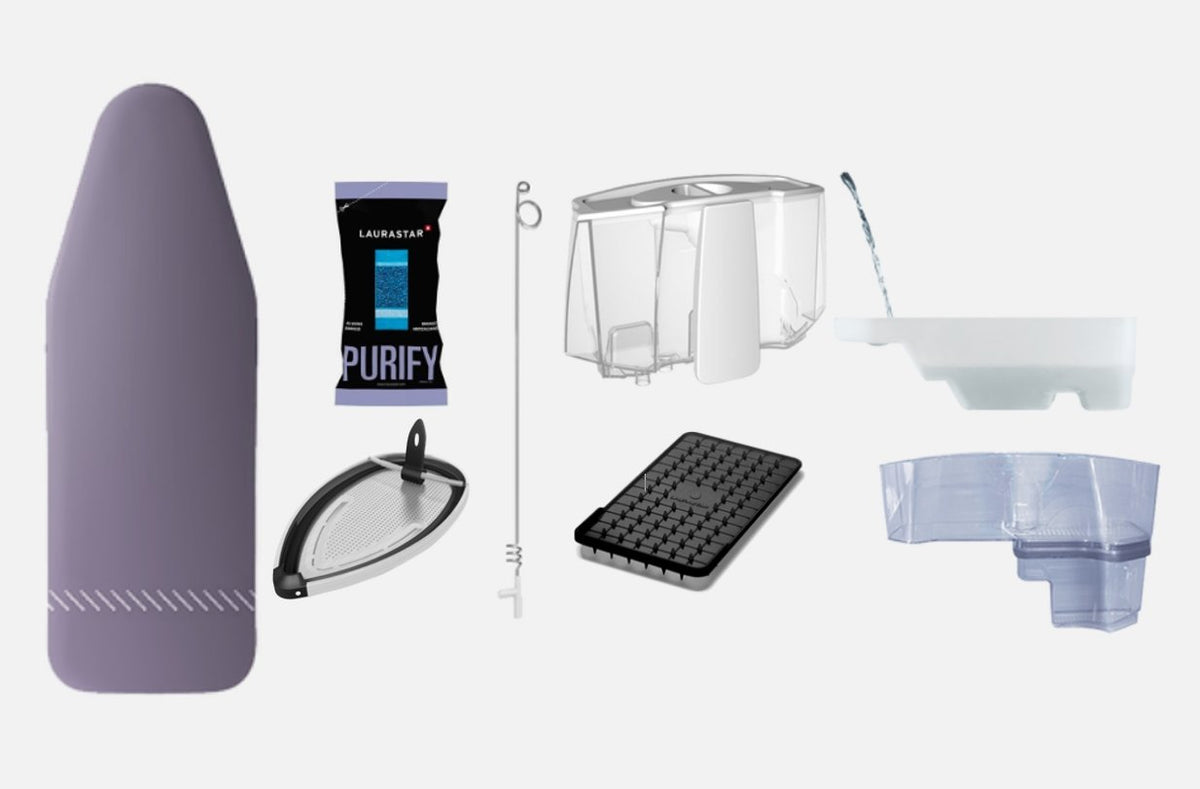 Laurastar S PURE Xtra Dampfdruck - Bügelsystem (orchid hush)