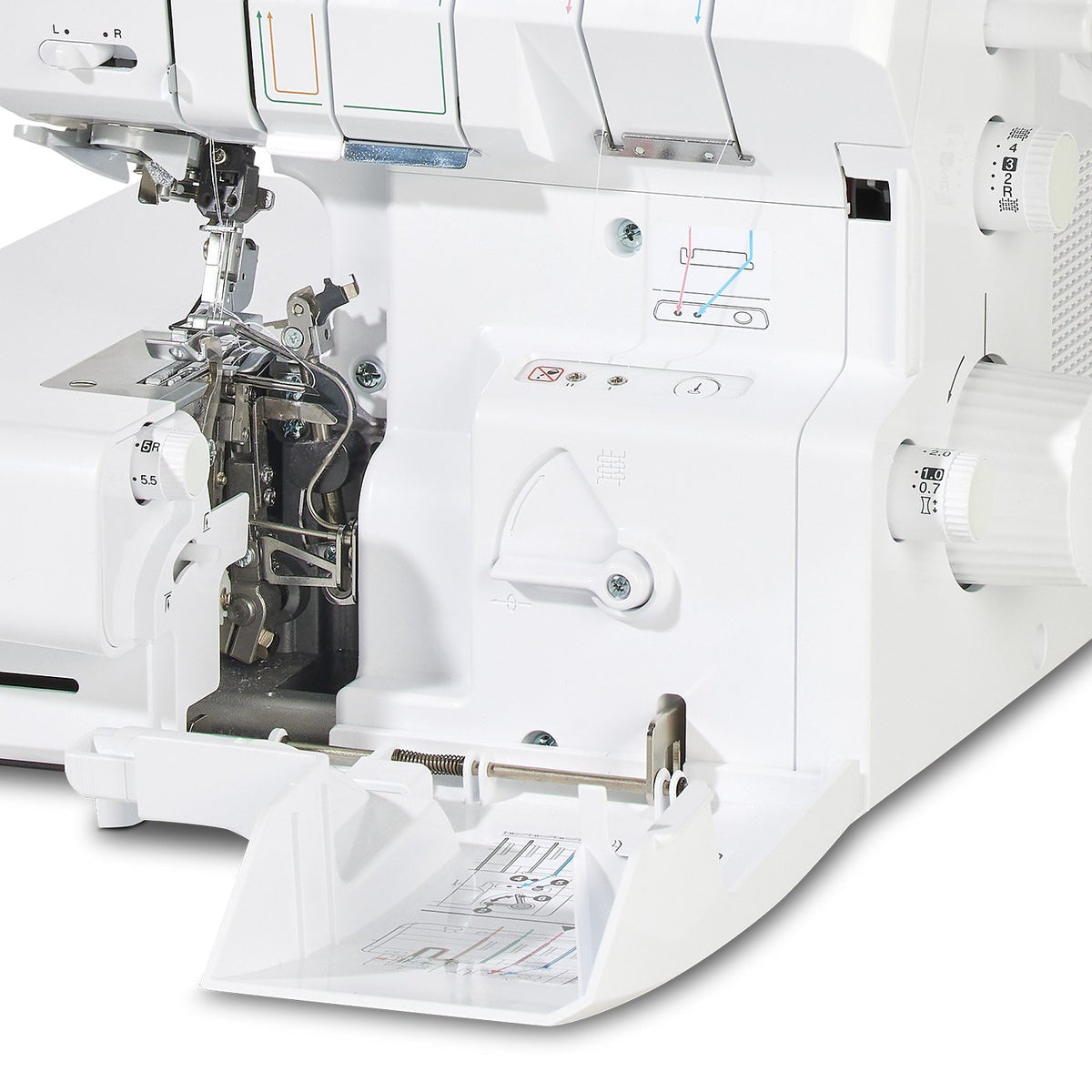 Brother AIRFLOW 3000 - 4 Faden Overlock mit Lufteinfädelung