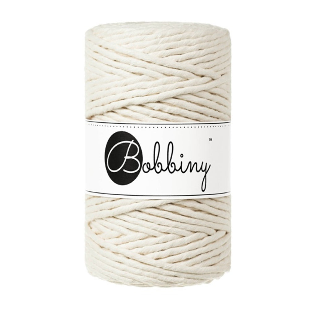 Bobbiny Makramee Natural XXL (5 mm/ 100 m)