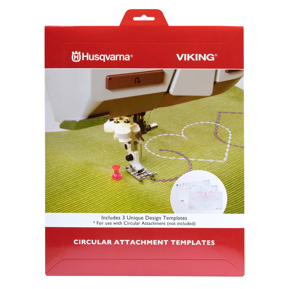 Husqvarna Viking Design Schablonen (3er-Set)