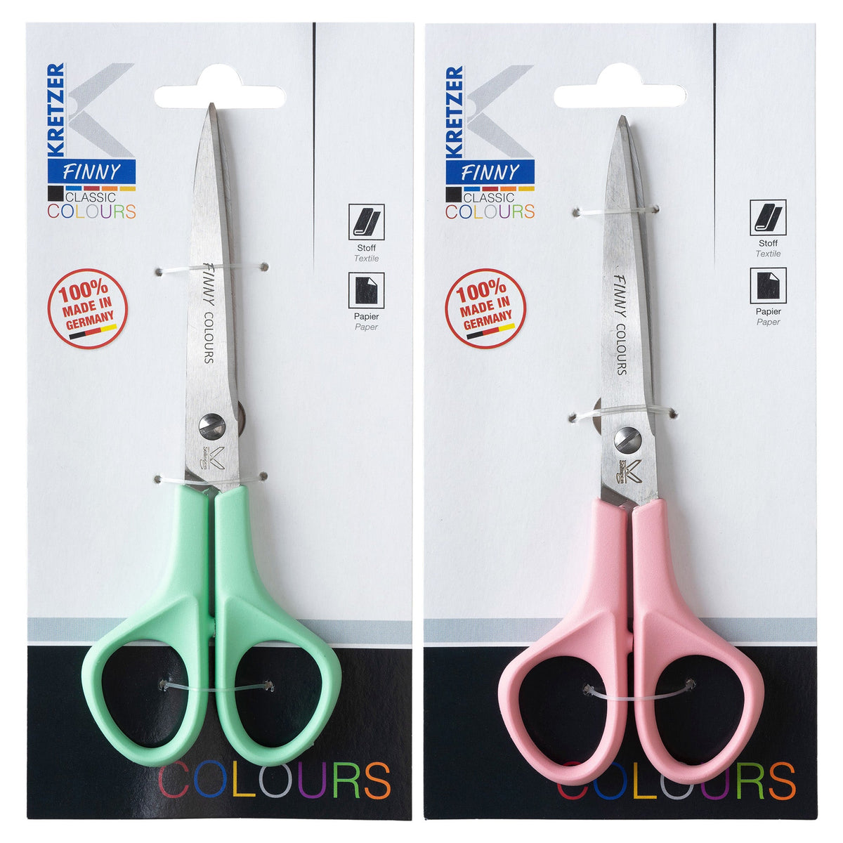 Kretzer FINNY Colours Nähschere (15 cm 6"/ versch. Farben)