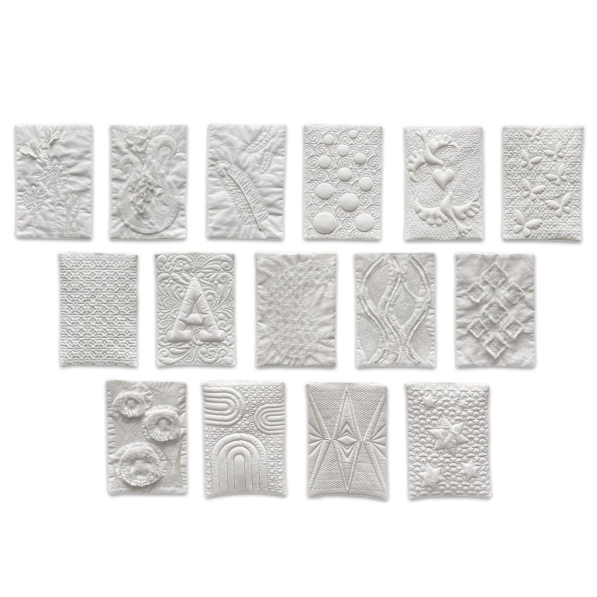 Nähwelt Flach USB SimplyWhite (18 Motive und Quilt-Alphabet A-Z + Anleitung)