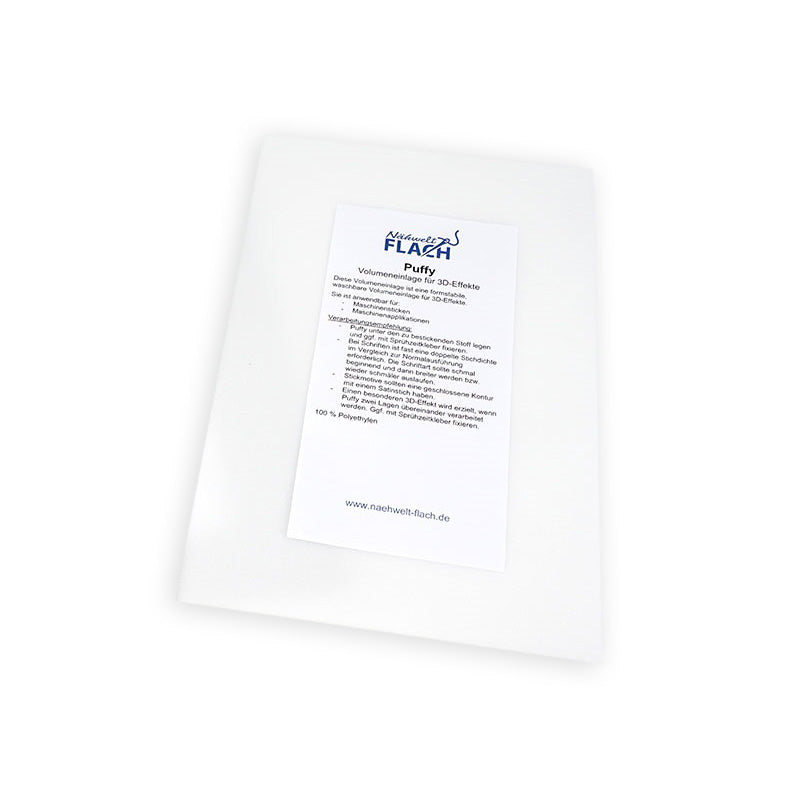 Gunold Puffy Volumeneinlage (10 x 20 x 30 cm/ Stickschaum für 3D Effekte)