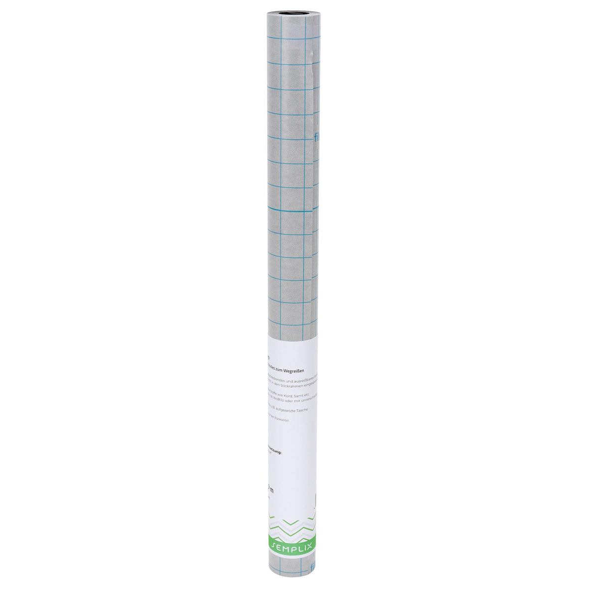 Semplix Filmoplast® (50 cm x 4,9 m/ selbstkleb. Stickvlies zum Wegreißen/ schwarz)