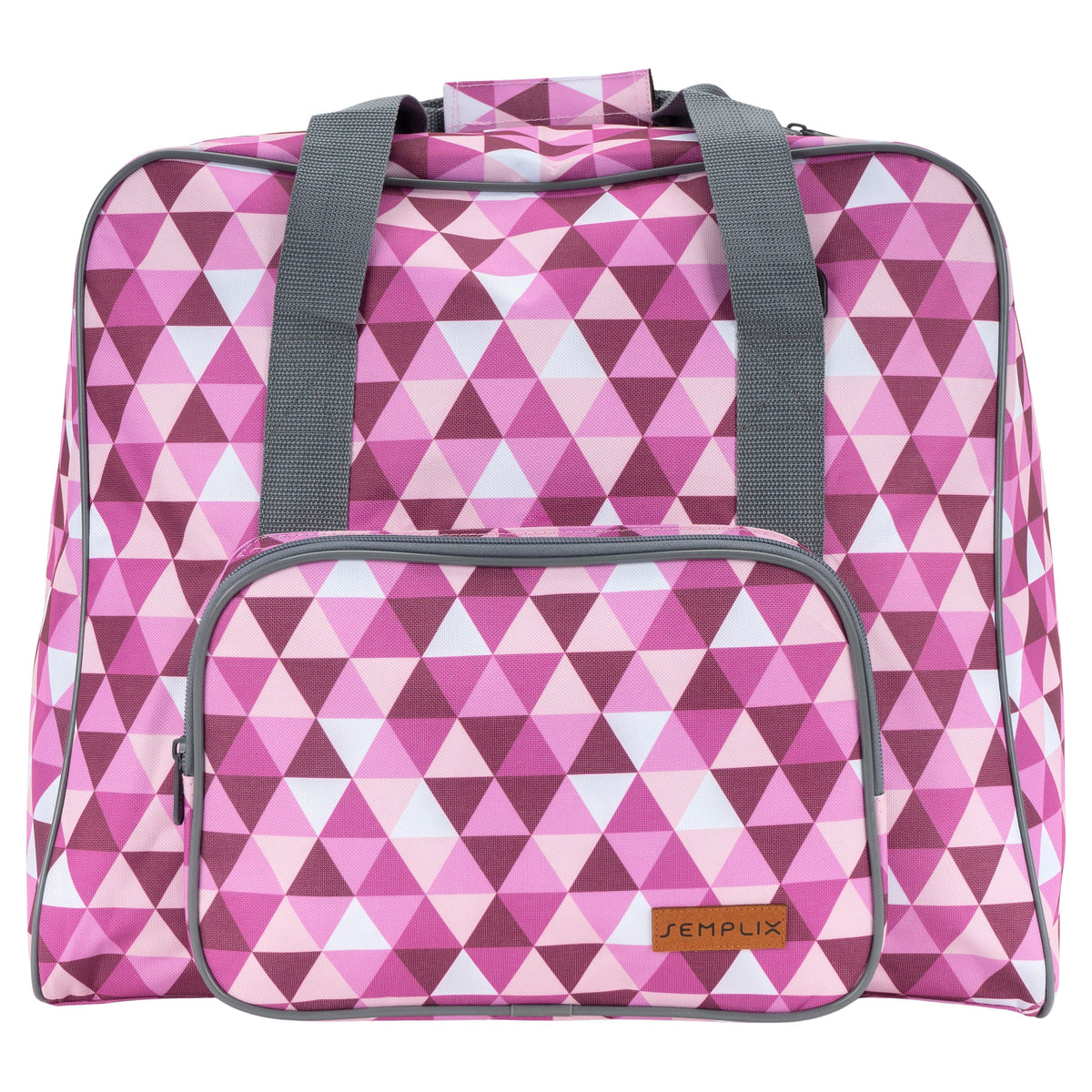 Semplix Overlocktasche Diamond Design (beere/rosa)