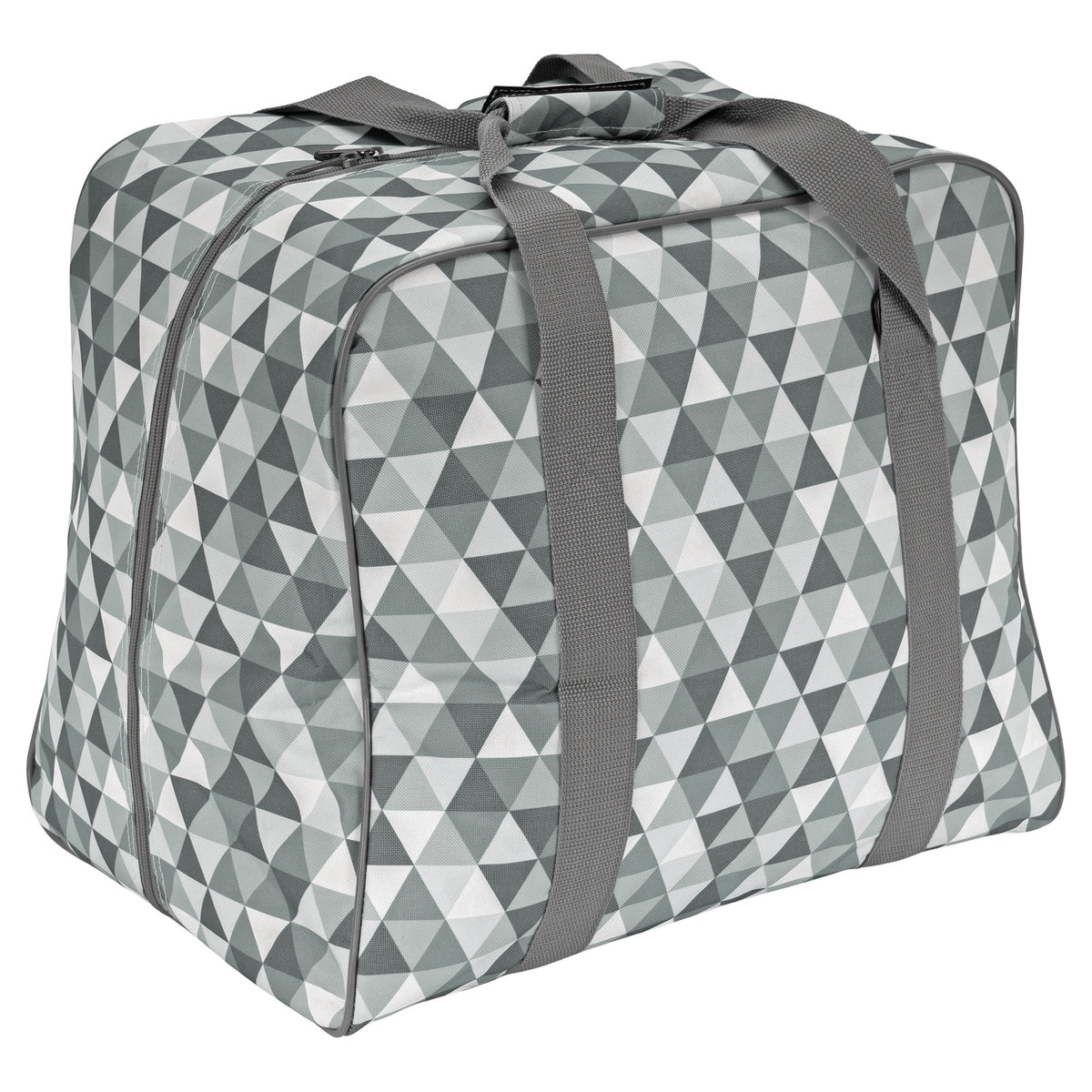 Semplix Overlocktasche Diamond Design (stein/grau)