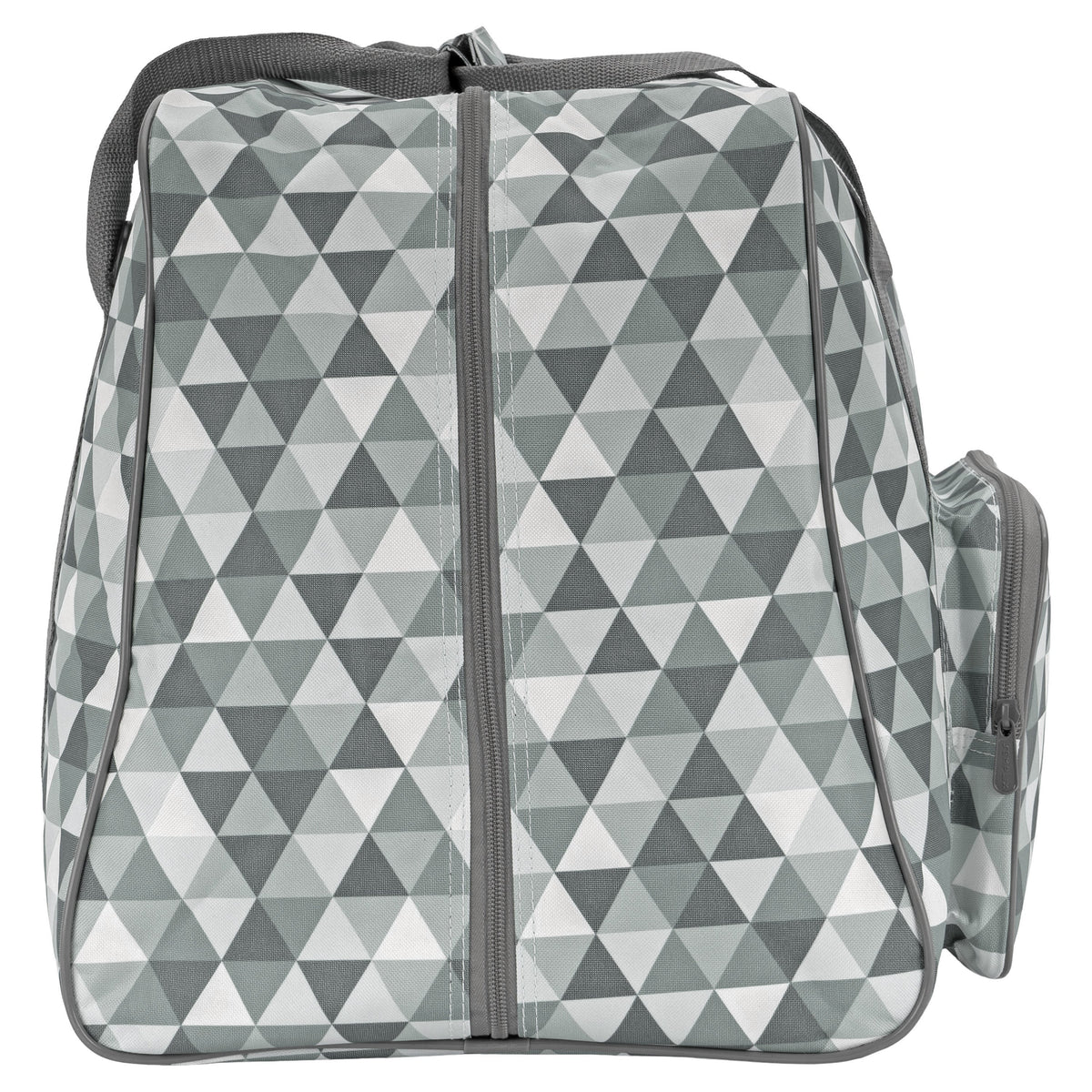 Semplix Overlocktasche Diamond Design (stein/grau)