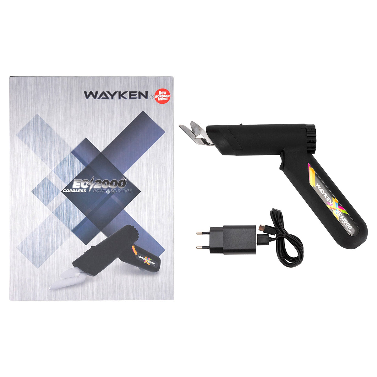 Wayken EC-2000 elektrische Schere zum Zuschneiden