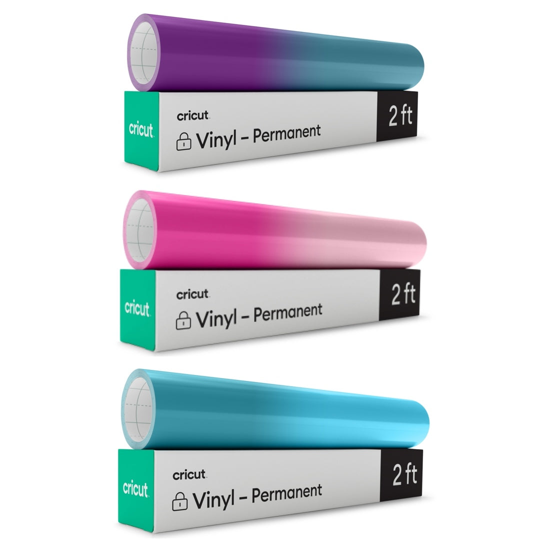 Cricut Color Change Vinyl Folie wärmeaktiv (30,5 cm x 61 cm/ selbstklebend)
