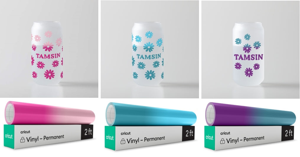 Cricut Color Change Vinyl Folie kälteaktiv (30,5 cm x 61 cm/ selbstklebend)