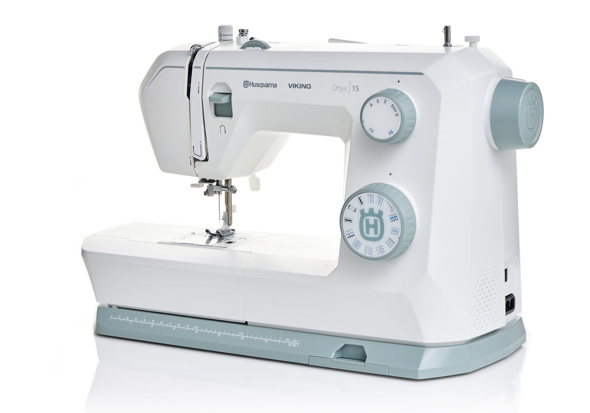 Husqvarna Viking Onyx 15 mechanische Nähmaschine Gebrauchtmodell